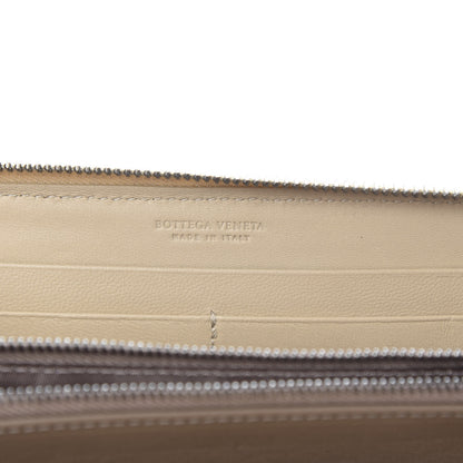 Bottega Veneta Nappa Intrecciato Zip Around Wallet Mink Multicolor 6 of 8