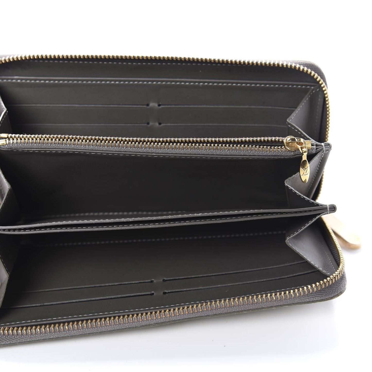 Vernis Zippy Wallet Vert Bronze