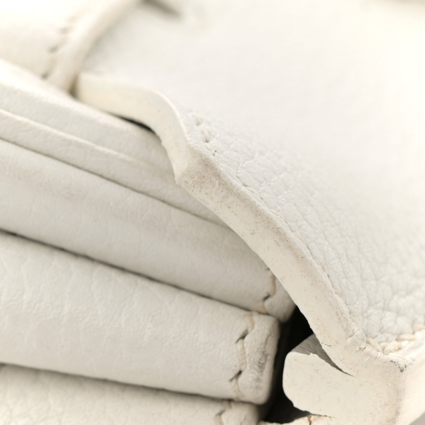 Taurillon Clemence Lizard Club Birkin 35 Blanc Gris Perle Sanguine