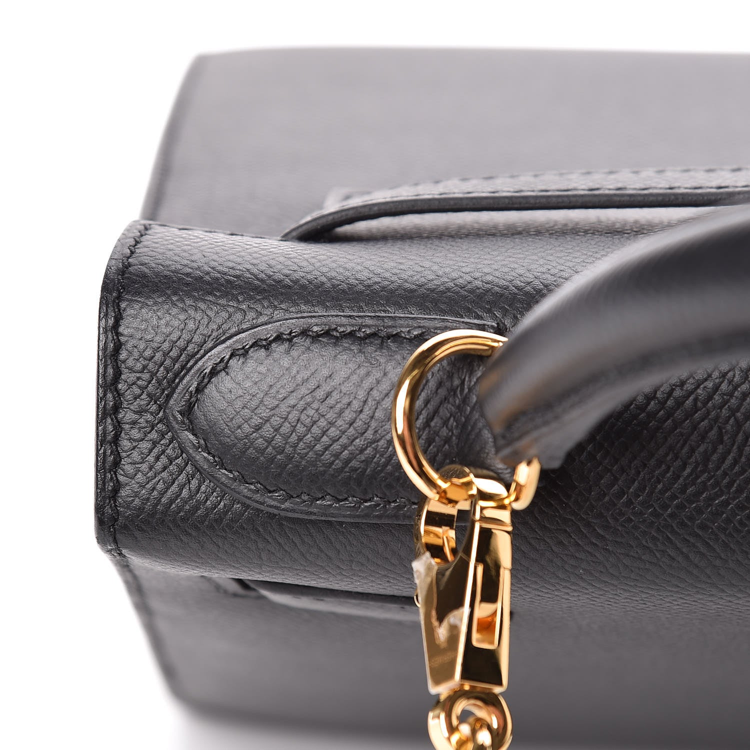 Hermes Epsom Kelly Sellier 28 Black 11 of 43