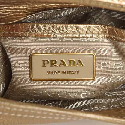 Prada Vitello Daino Crossbody Bag Platino 6 of 7