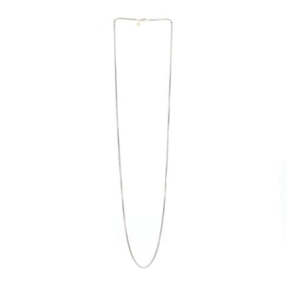 David Yurman Sterling Silver 14K Yellow Gold 3.6mm Box Chain Necklace 36" 3 of 5