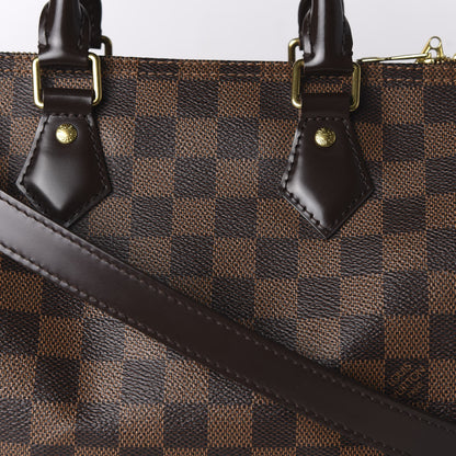 Louis Vuitton Damier Ebene Speedy Bandouliere 25 10 of 10
