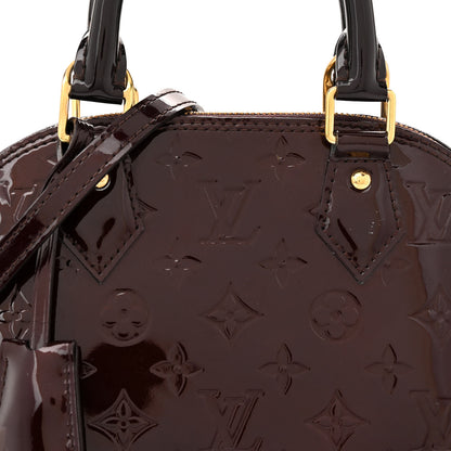 Louis Vuitton Vernis Alma BB Amarante 8 of 13