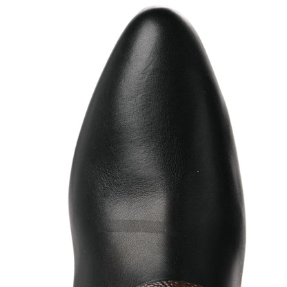 Louis Vuitton Calfskin Monogram Rhapsody High Boots 36 Black 7 of 7