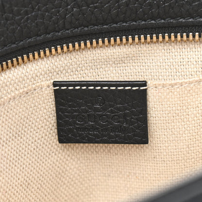 Gucci Pebbled Calfskin Small Soho Disco Bag Black 6 of 14