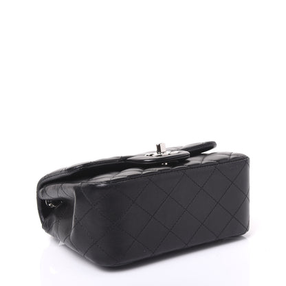 Chanel Lambskin Quilted Mini Square Flap Black 3 of 10