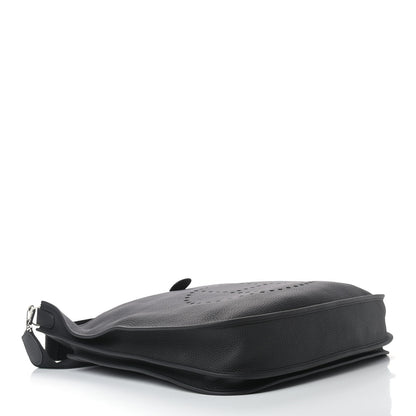 Hermes Taurillon Clemence Evelyne III TGM Black 3 of 11