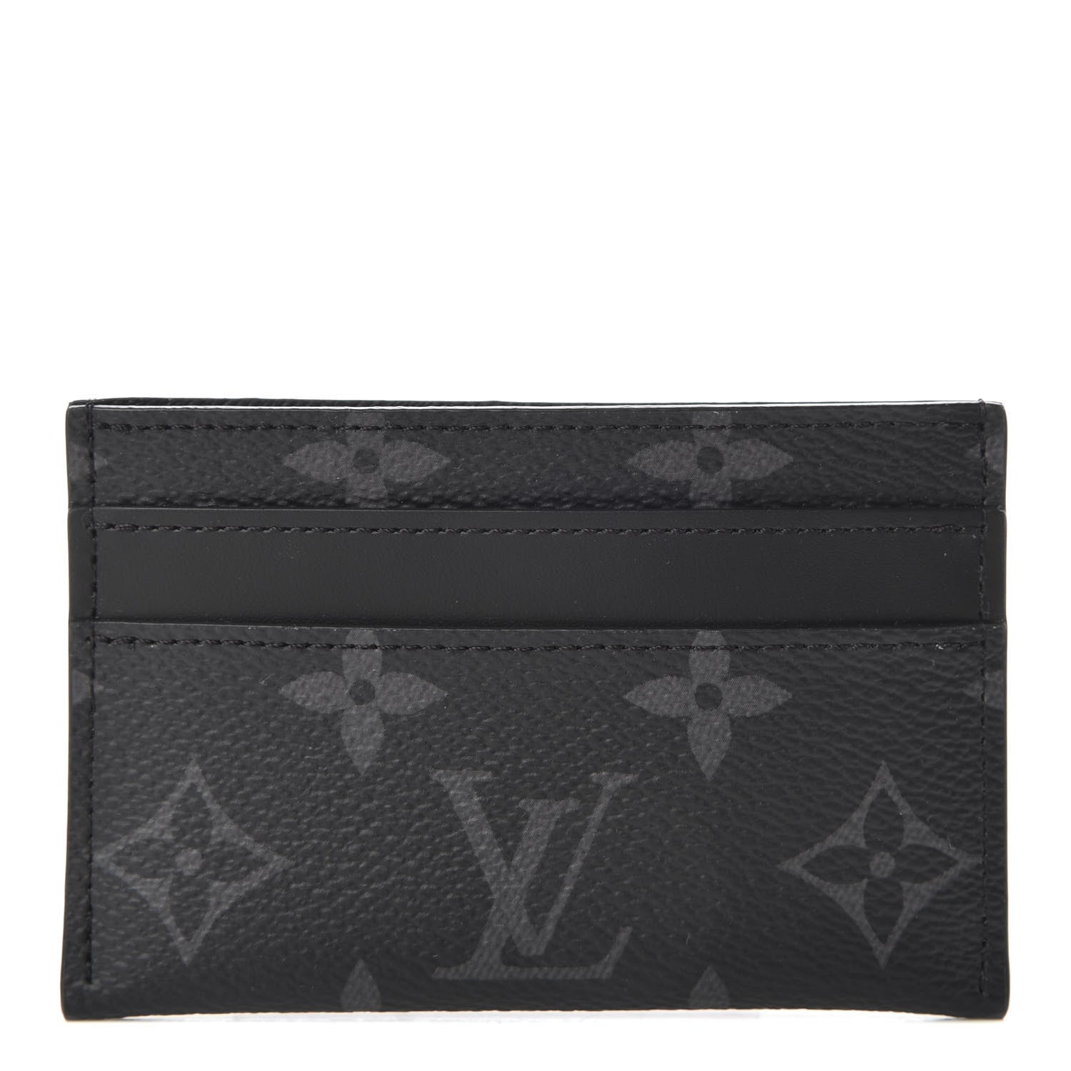 Louis Vuitton Monogram Eclipse Porte-Cartes Double Card Holder 1 of 7