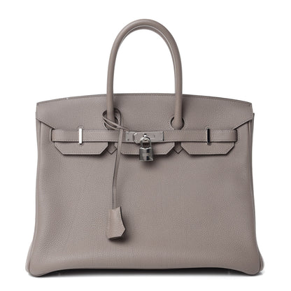 Hermes Togo Birkin 35 Gris Asphalte 1 of 10