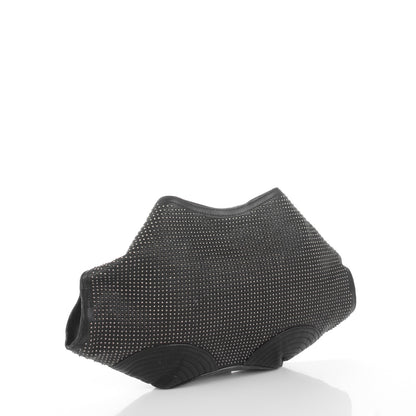 Alexander McQueen Calfskin Studded De Manta Clutch Black 3 of 7