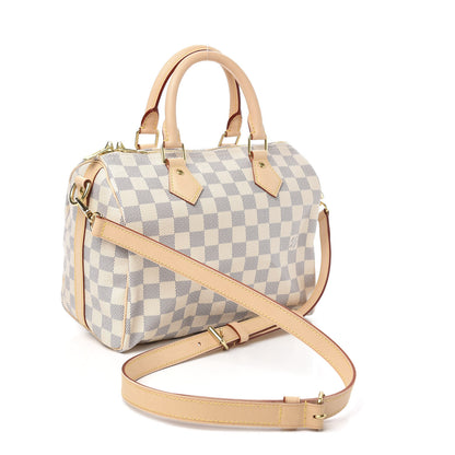 Louis Vuitton Damier Azur Speedy Bandouliere 25 2 of 9