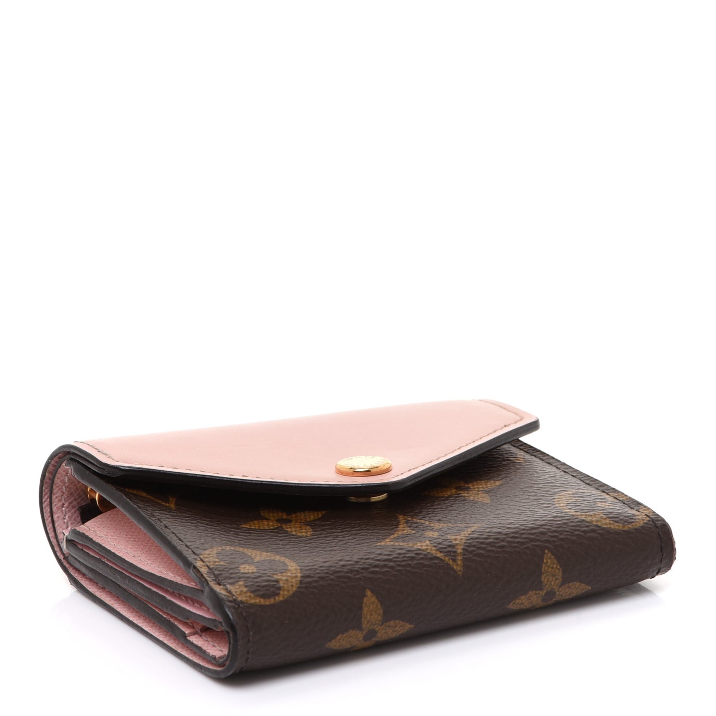 Monogram Zoe Wallet Rose Ballerine