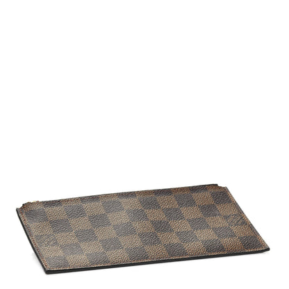 Louis Vuitton Damier Ebene Felicie Chain Wallet Zippered Insert 3 of 4