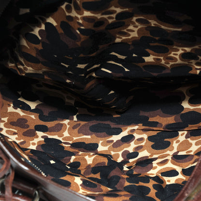 Balenciaga Lizard Embossed City Castagna 7 of 7