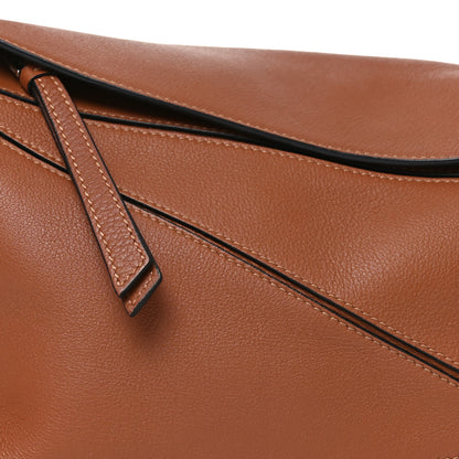 Loewe Calfskin Small Puzzle Bag Tan 7 of 9