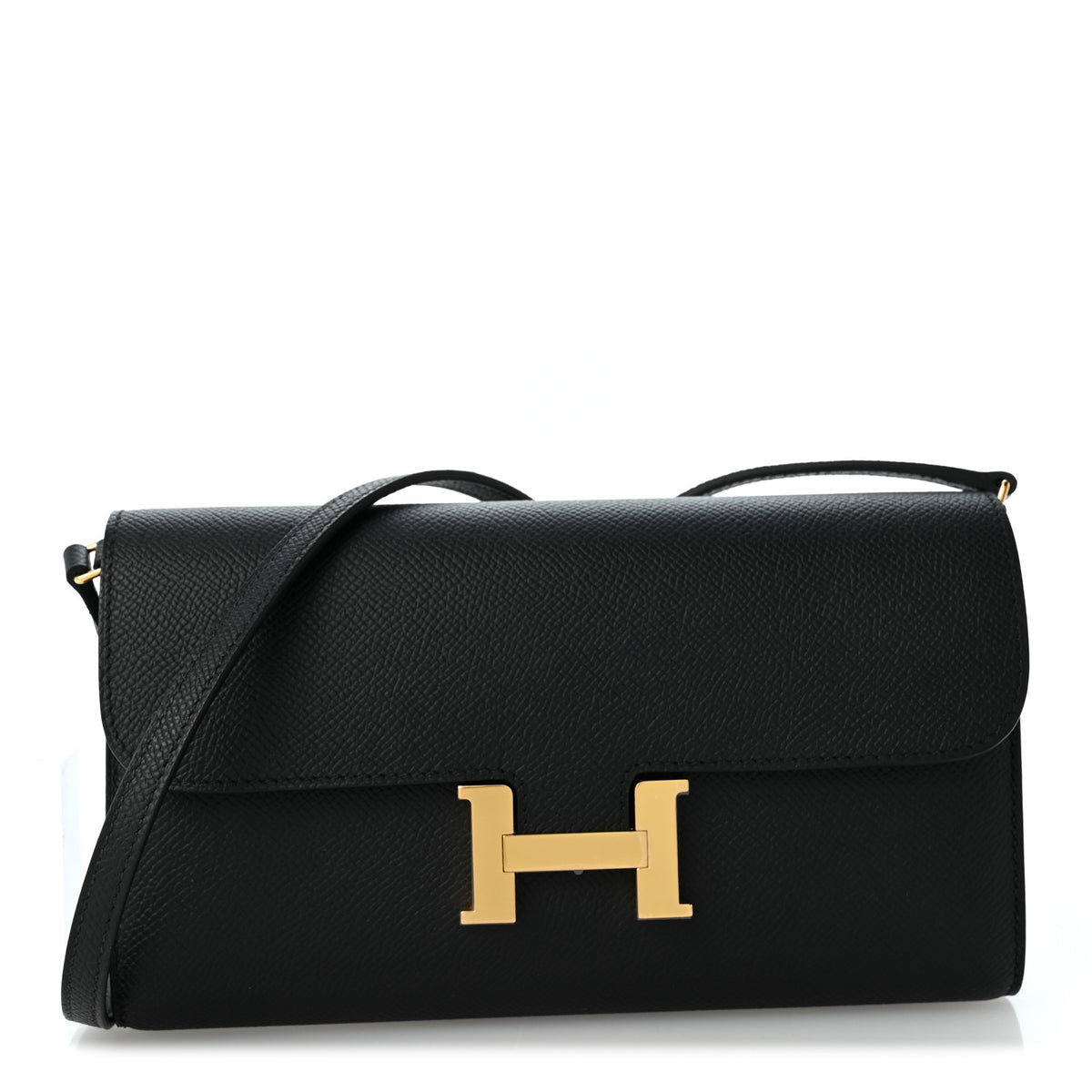 Hermes Epsom Constance Wallet To Go Black 1 of 10