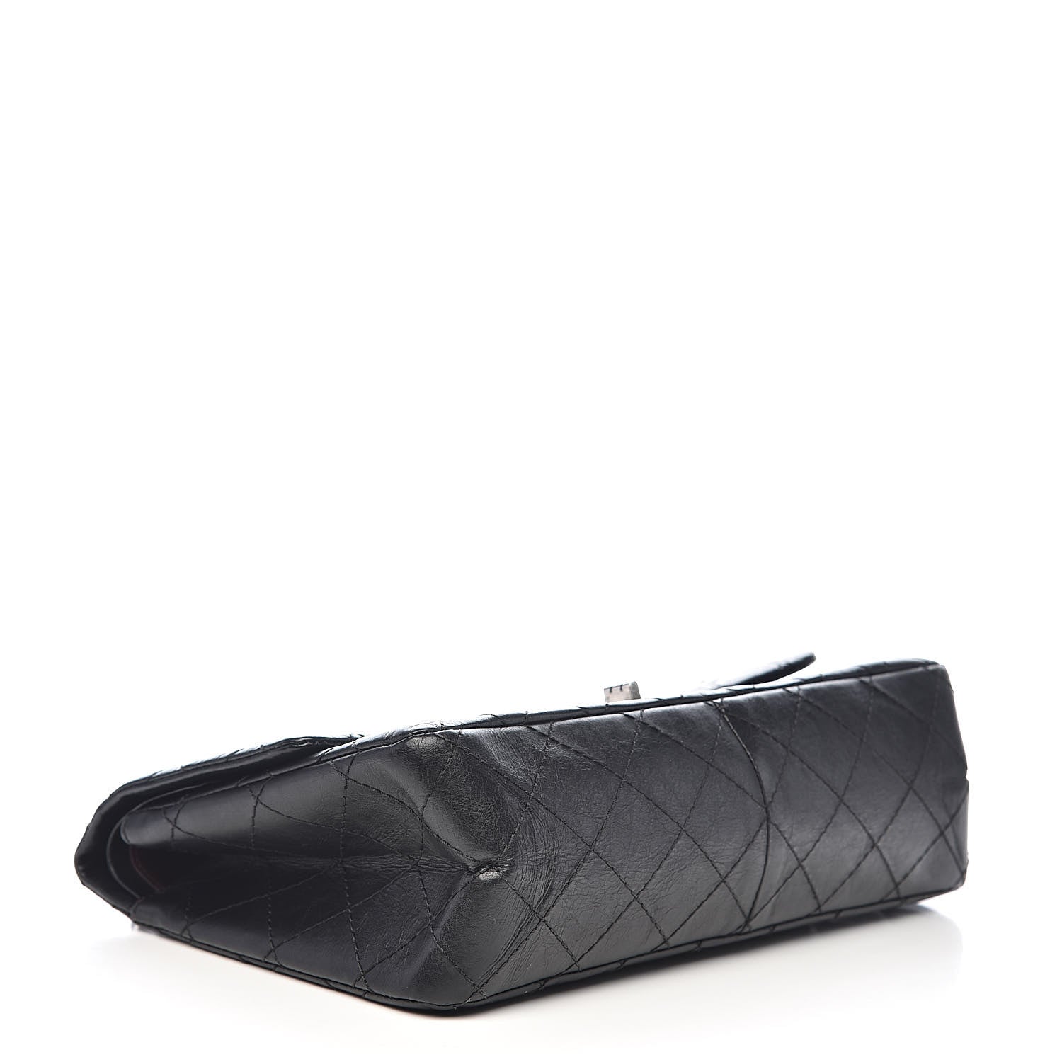 Chanel Aged Calfskin Quilted 2.55 Reissue 226 Flap Black 4 of 13