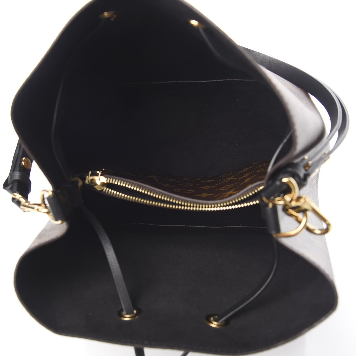 Louis Vuitton Monogram Neonoe MM Black 5 of 9