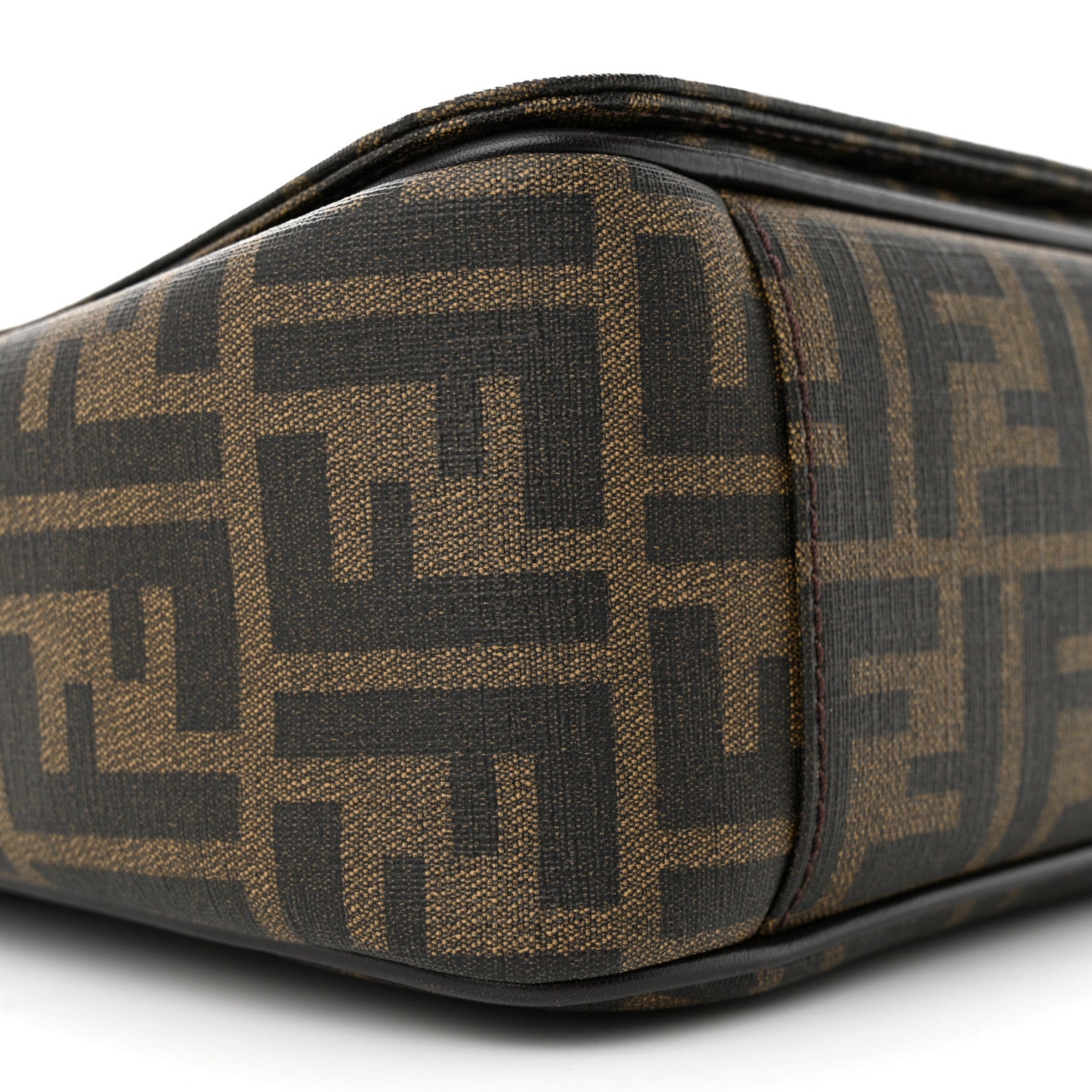 Fendi Zucca Spalmati Messenger Bag Tobacco 10 of 12