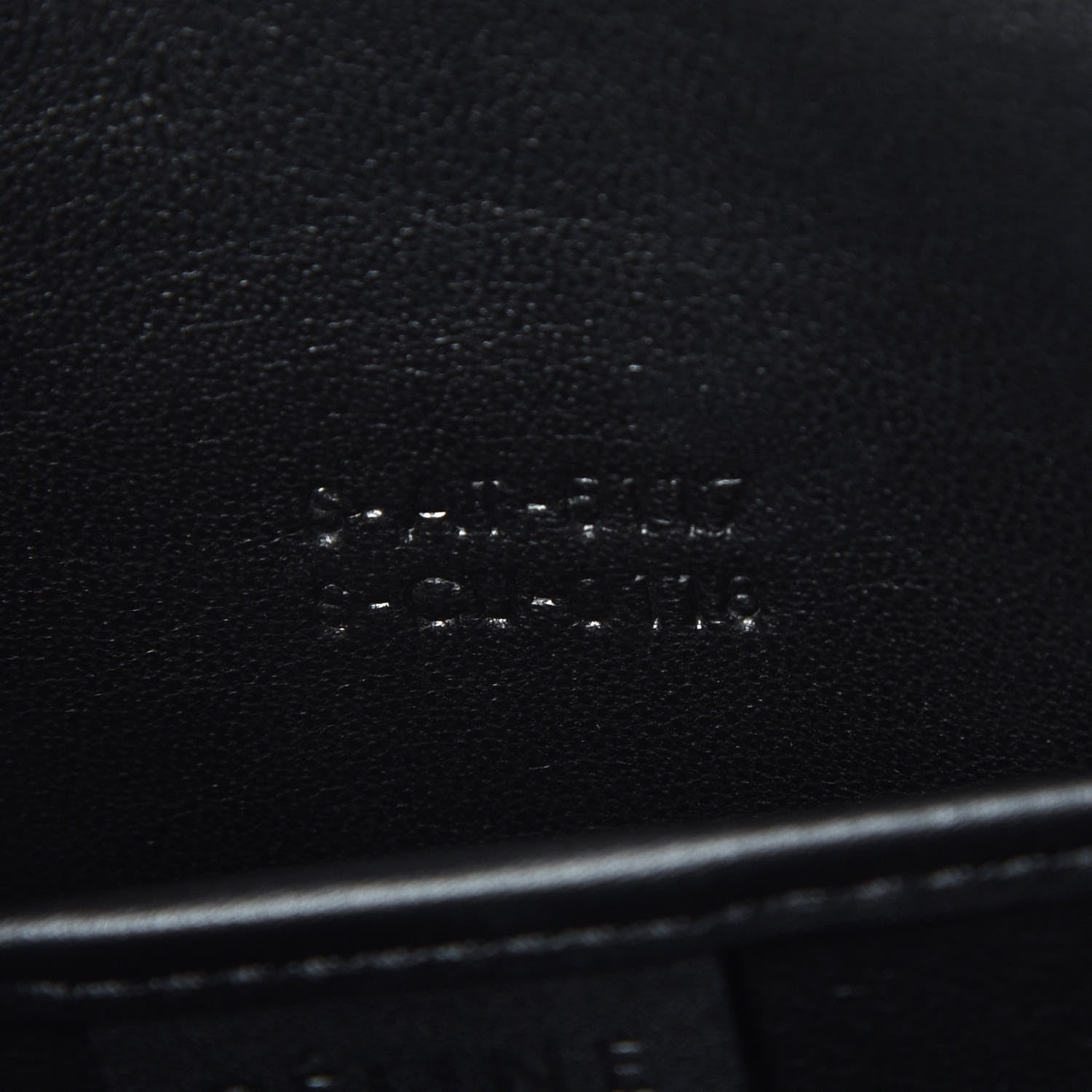 Celine Smooth Calfskin Nano Luggage Black 7 of 9