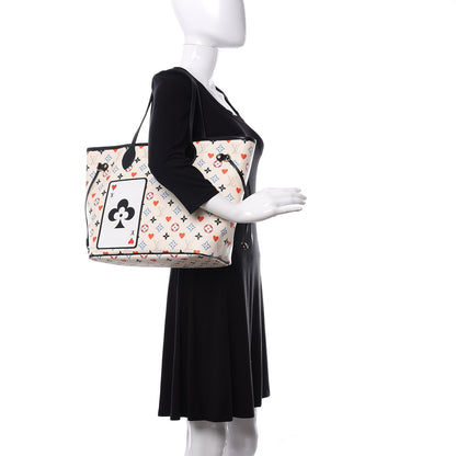 Louis Vuitton Game On Neverfull MM White 2 of 10