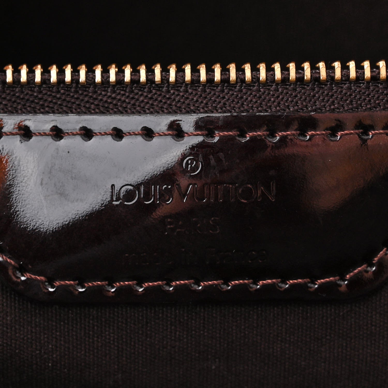 Louis Vuitton Vernis Wilshire GM Amarante 6 of 12