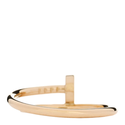 Cartier 18K Yellow Gold Small Juste Un Clou Ring 57 8 3 of 4