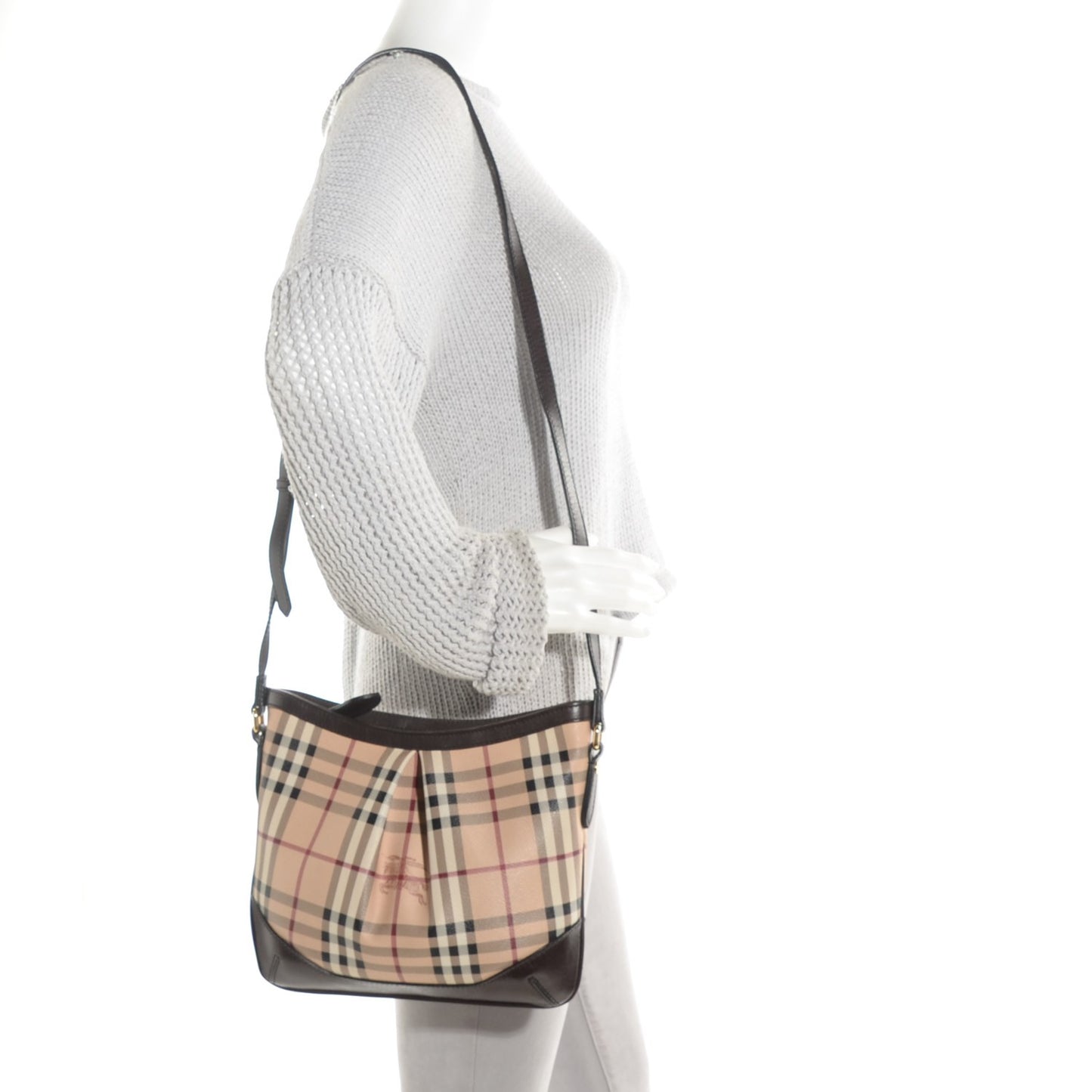 Haymarket Check Crossbody Bag