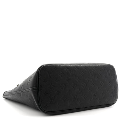 Louis Vuitton Empreinte Monogram Giant Neverfull MM Black 4 of 11