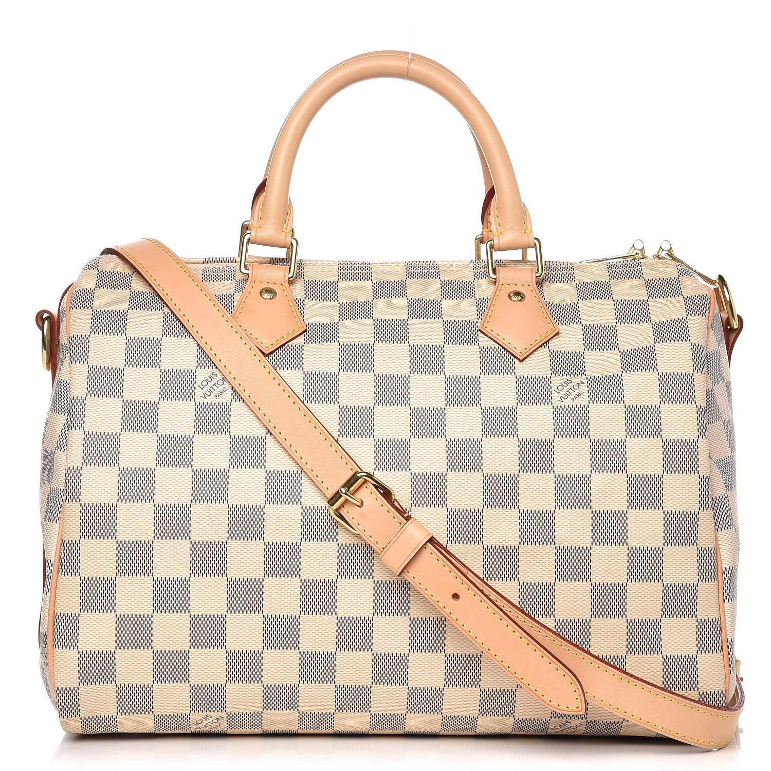 Louis Vuitton Damier Azur Speedy Bandouliere 30 1 of 8