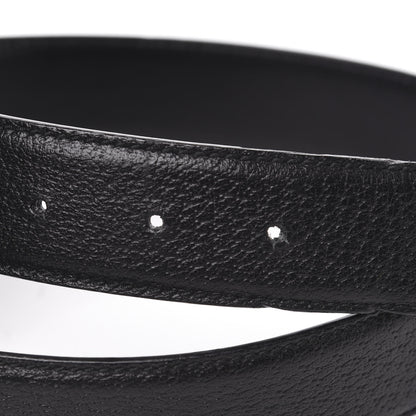 Gucci Calfskin G Buckle Belt 75 30 Black 4 of 5