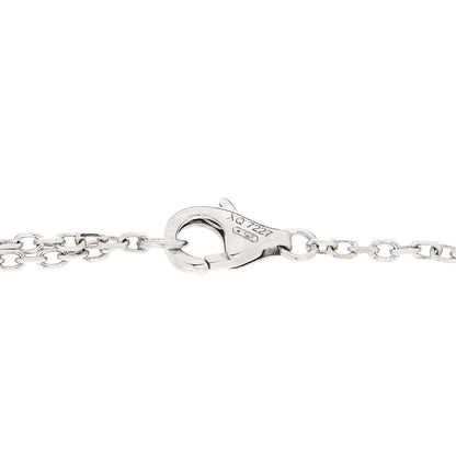 Cartier 18K White Gold 3 Diamond Diamants Legers Bracelet 4 of 4