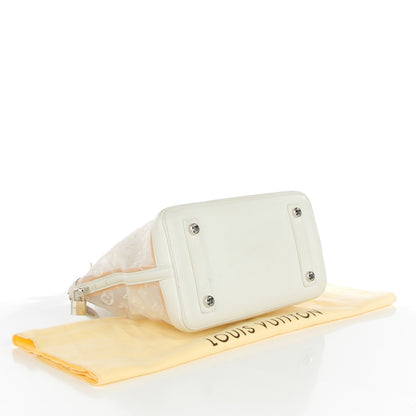 Louis Vuitton Monogram Transparence Lockit White 4 of 9