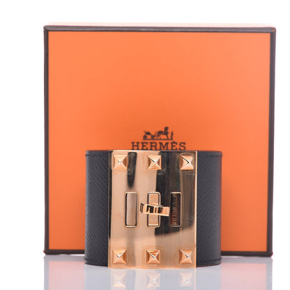 Hermes Epsom Extreme Kelly Bracelet S Black 6 of 6