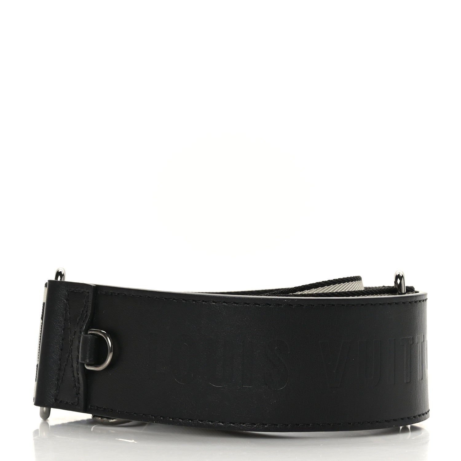 Louis Vuitton Monogram Multi Pochette Accessories Shoulder Strap Black Ivory 2 of 5