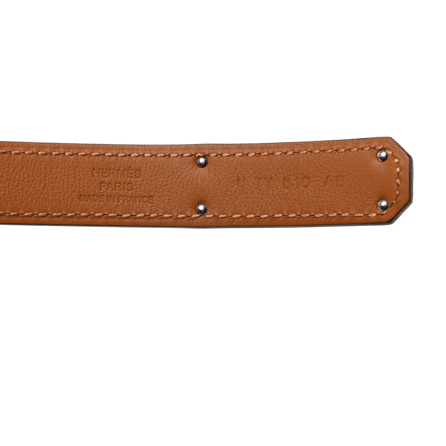 Hermes Epsom Kelly Pocket Belt Gold 4 of 5