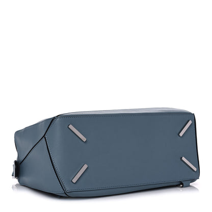 Loewe Calfskin Medium Puzzle Bag Stone Blue 4 of 10