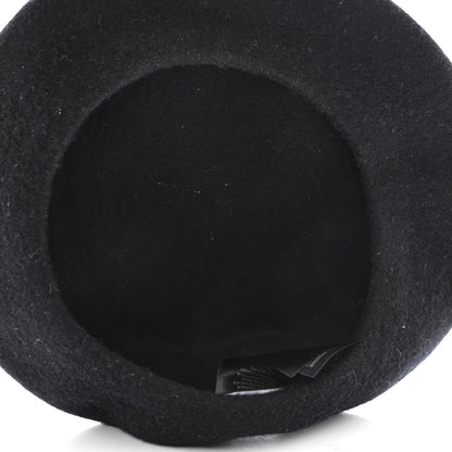 Gucci Wool Beret Hat M Black 4 of 7