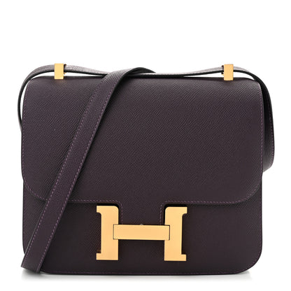 Hermes Epsom Constance 24 Raisin 1 of 11