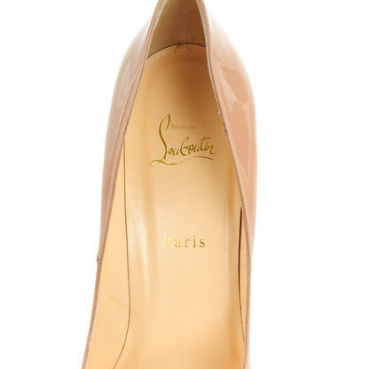 Christian Louboutin Patent Pigalle 100 Pumps 42 Nude 7 of 8