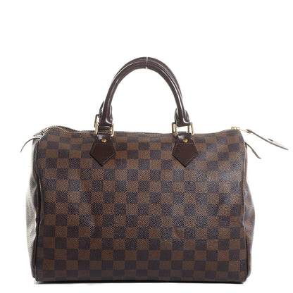 Louis Vuitton Damier Ebene Speedy 30 1 of 7