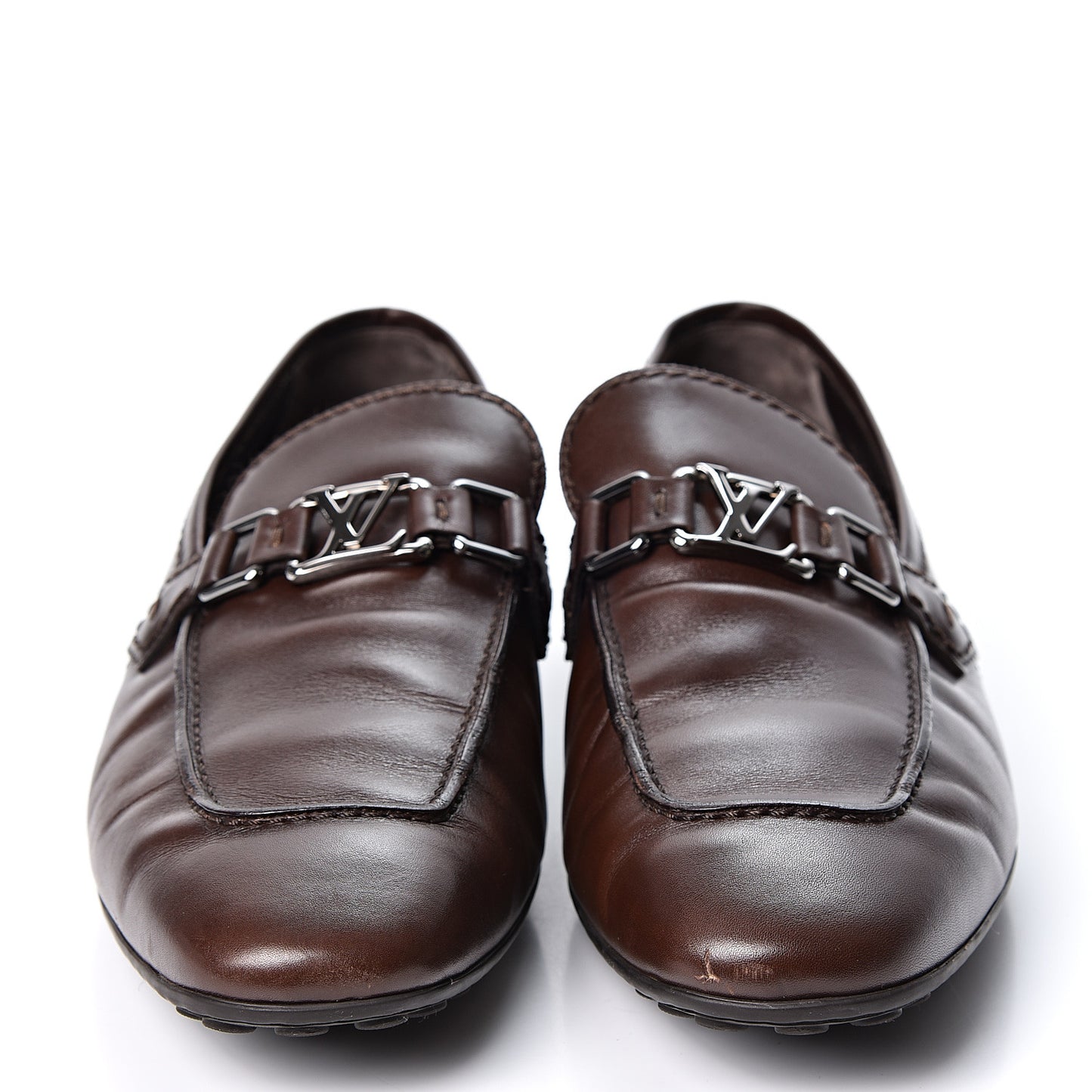 Calfskin Hockenheim Loafers 7.5 Brown