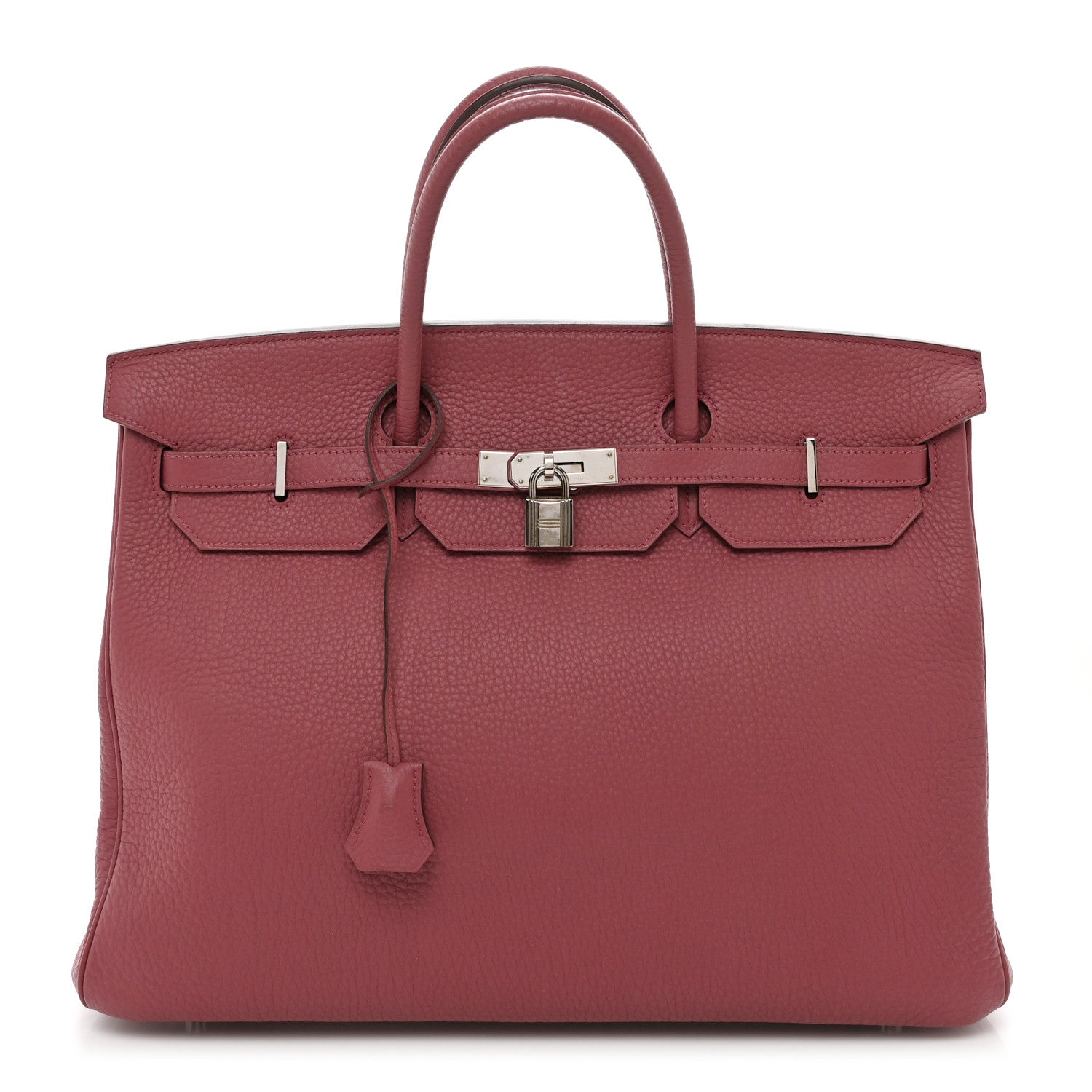 Hermes Taurillon Clemence BIRKIN 40 Bois de Rose 1 of 12