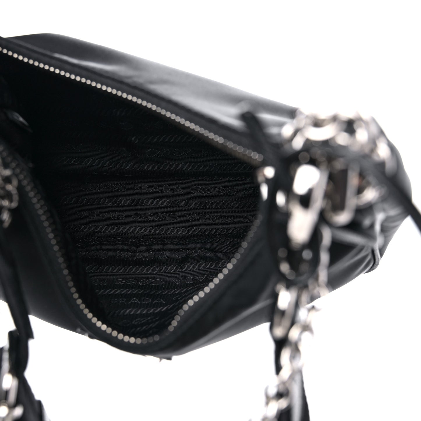 Nylon Re-Edition 2005 Shoulder Bag Black