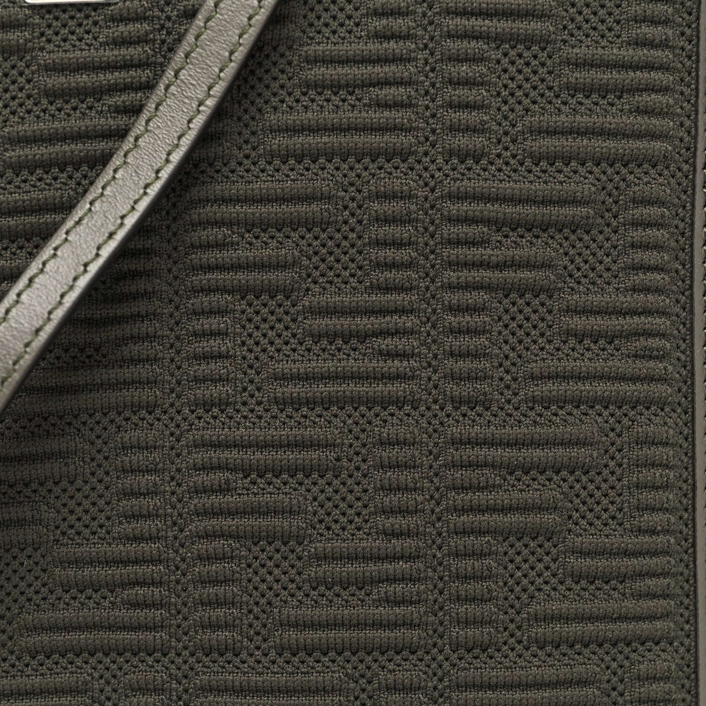 Technical Fabric Vitello Ceylon Plexiglass FF Mini Fendi Sunshine Shopper Tote Wood