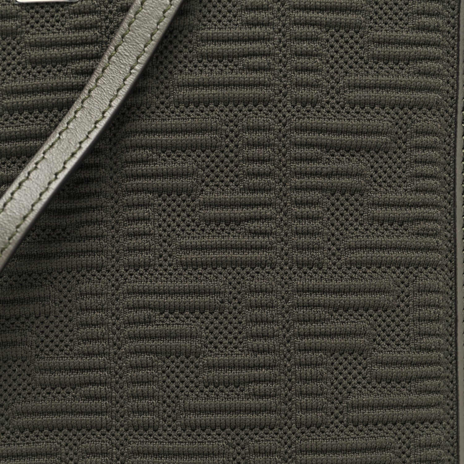 Fendi Technical Fabric Vitello Ceylon Plexiglass FF Mini Fendi Sunshine Shopper Tote Wood 8 of 12