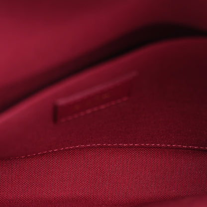 Louis Vuitton Monogram Pochette Felicie Chain Wallet Fuchsia 6 of 14