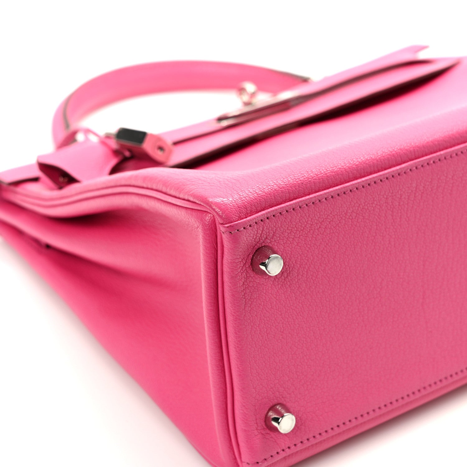 Hermes Evercolor Kelly Retourne 28 Rose Azalee 11 of 15