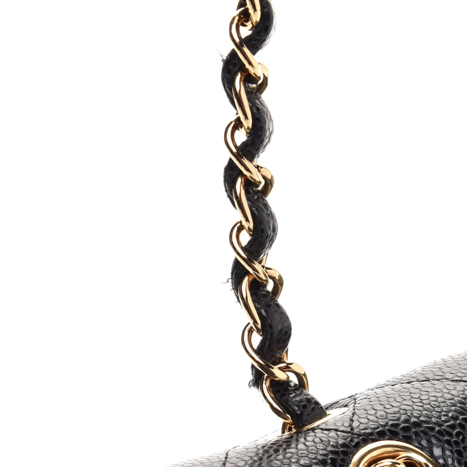 Chanel Caviar Quilted Small Double Flap Black 11 of 12